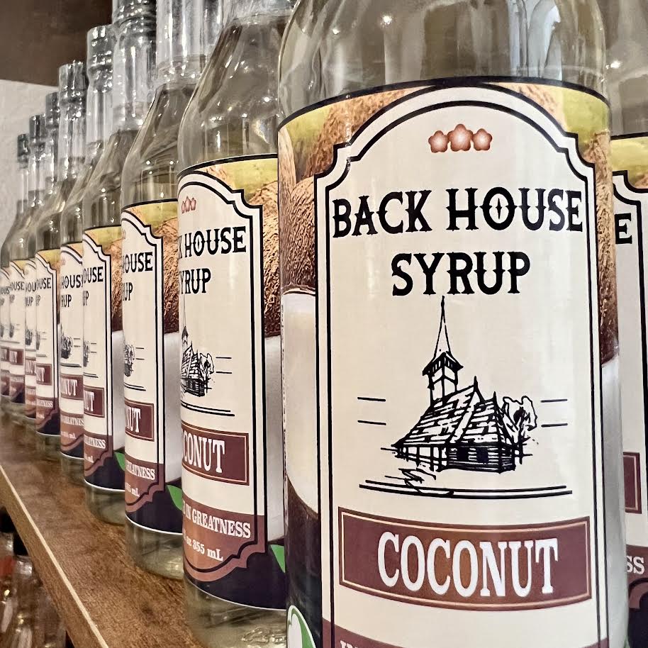 COCONUT SYRUP - Back House Syrup