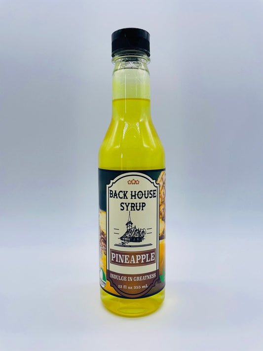 PINEAPPLE SYRUP - Back House Syrup