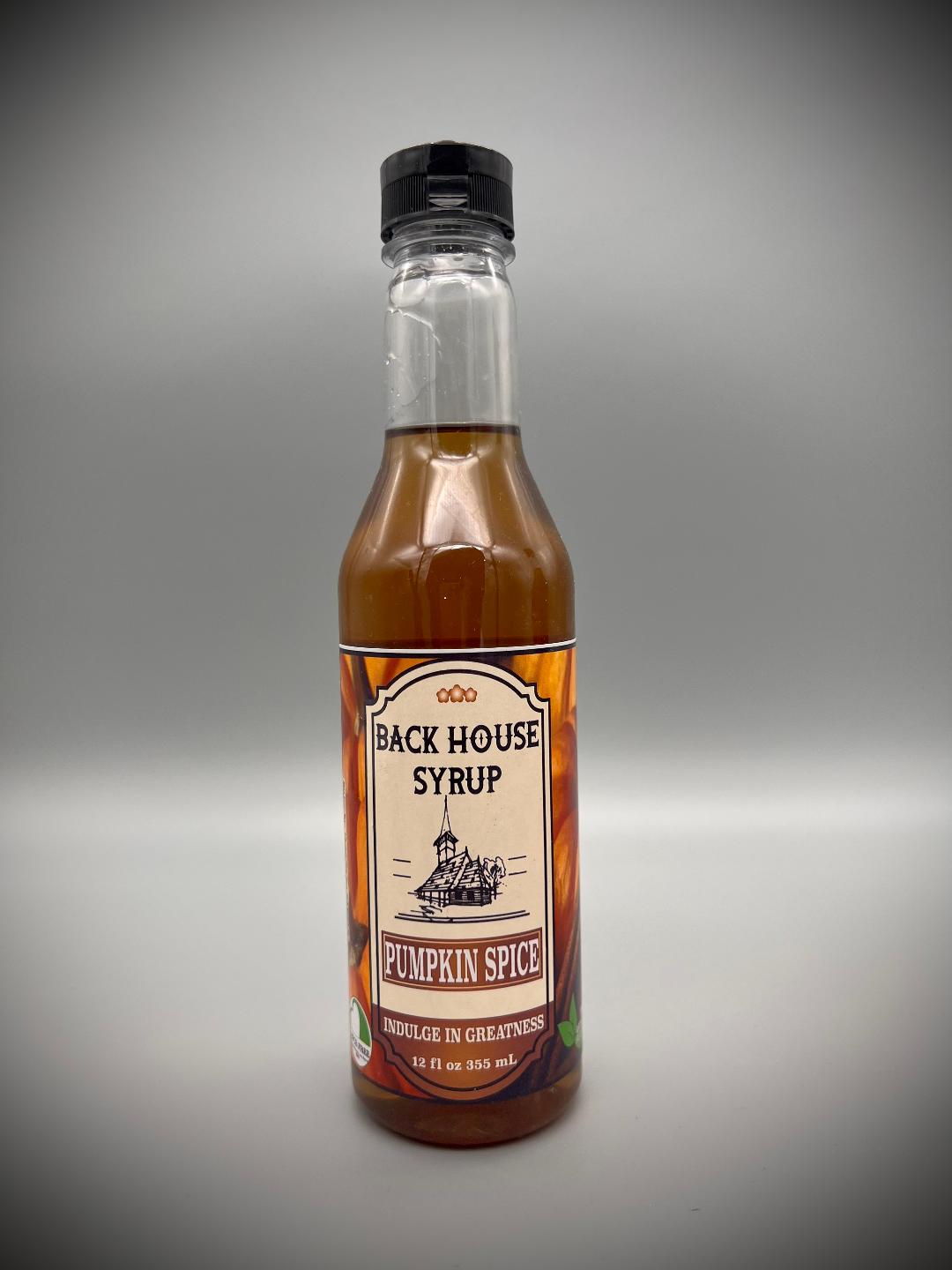 PUMPKIN SPICE SYRUP - Back House Syrup